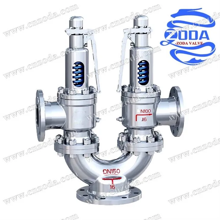 Double spring type safety valve-2